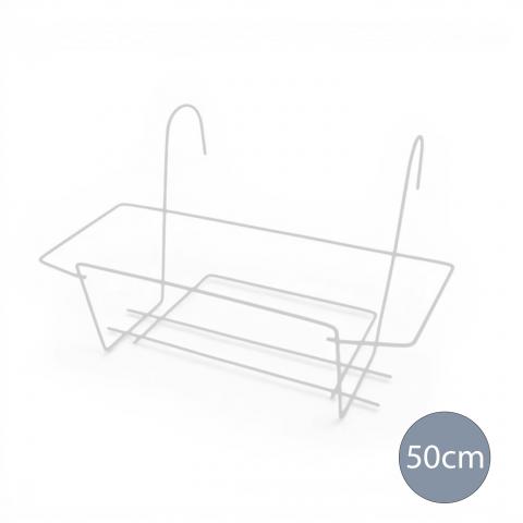 Стойка за сандъче 50 см бяла - Стойки за сандъчета