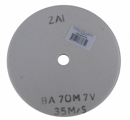 Керамичен диск F1 200х20х20 8A Бял - Дискове за бормашина и ъглошлайф