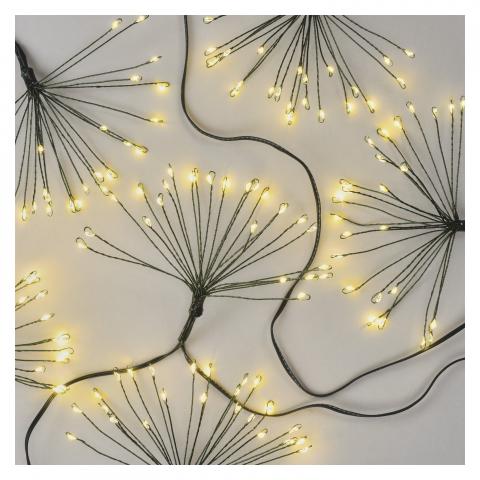 LED светлинна верига  5.2м топло бяло - Светеща верига