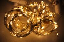 Светеща завеса Купър 300 LED топло бяла