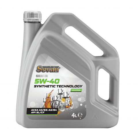 Моторно масло SEVAN SILVER 5W40 4 L - Автопринадлежности