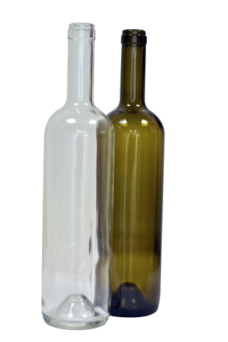 Бутилки за вино 0,75л. 12 бр. (тъмни) - Дамаджани, бутилки, бидони