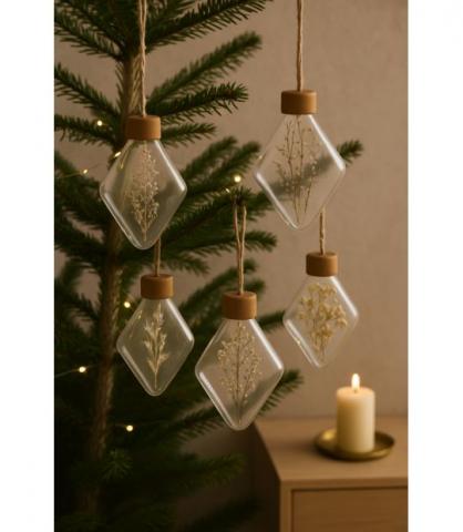 Коледна висулка за елха диамант, снимка 3 - Висулки за елха