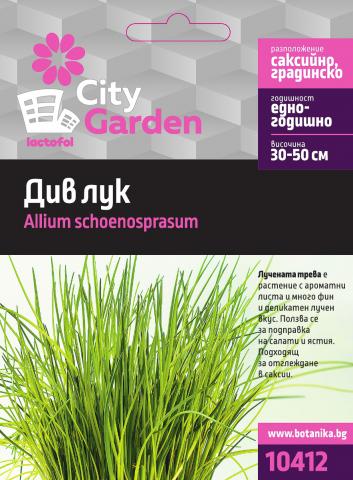 City Garden семена Див лук - Семена за билки и подправки
