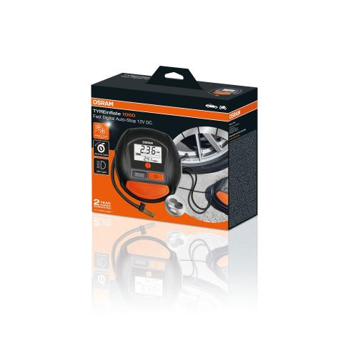 Дигитален компресор за гуми Osram OTI1000 - Помпи и компресори