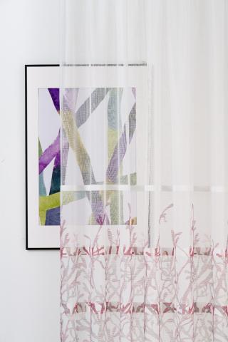 Перде воал Edera 280 см розово, снимка 5 - Пердета по каталог (поръчка)