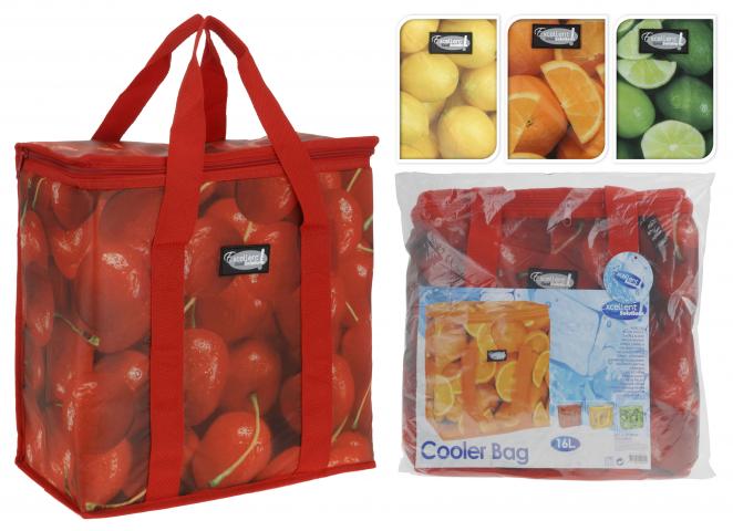 Хладилна чанта 16л дизайн плодове - Хладилни чанти