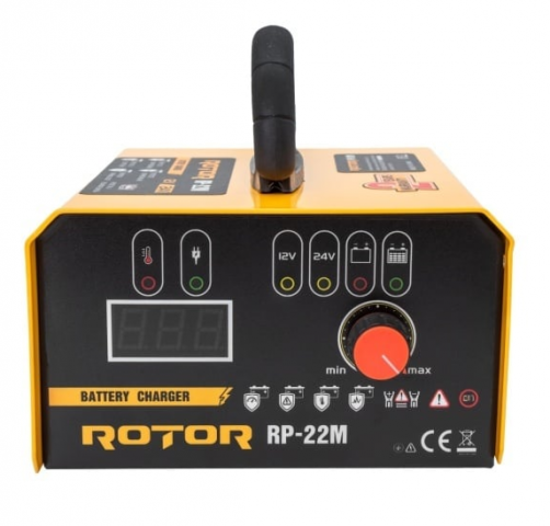 Зарядно устройство за акумулатор Rotor RP-22M 12/24V, снимка 2 - Зарядни устройства