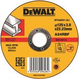 Абразивен диск за рязане метал DeWalt 125мм