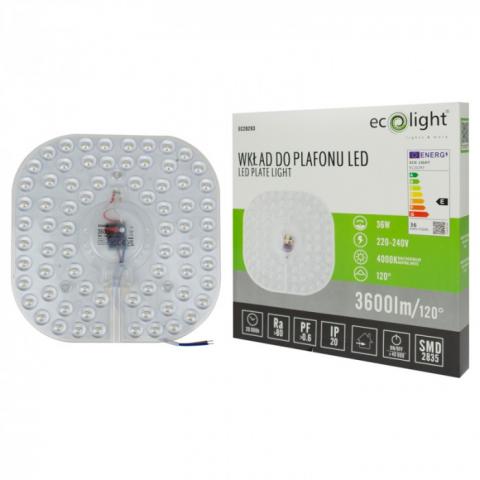 LED модул 36W 4000K 3600lm, снимка 4 - Плафони