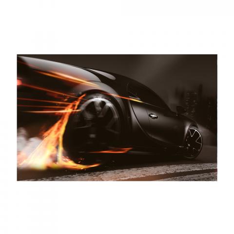 Картина Speed fire 60x90 см, снимка 3 - Картини и рамки