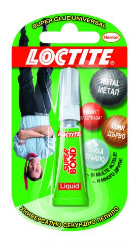 Лепило Loctite Super Bond 3 г - Секундни лепила