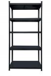 Стелаж De'Home Popular 150х75х40 см 5х80 кг черен