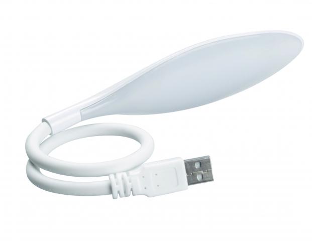 LED mini лампа с USB 1.5W 5V 6000K дим  бяла - Настолни лампи