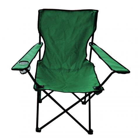 Сгъваем къмпинг стол OXFORD 55х55х98 см, зелен - Маси и столове