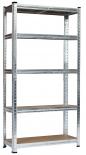 Стелаж поцинкован/мдф 150х80х30 см 5х175кг De'Home Popular