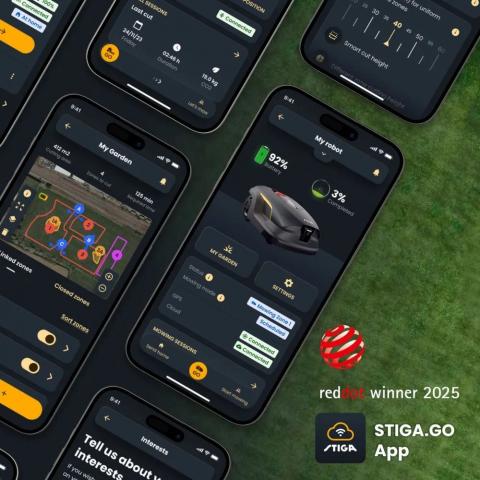 Косачка робот Stiga A 50V Vista, снимка 4 - Косящи роботи