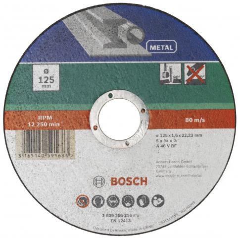 Диск за рязане на метал Bosch 180mm - Дискове за рязане на метал