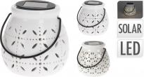 Соларна LED лампа LANTERN, бяла
