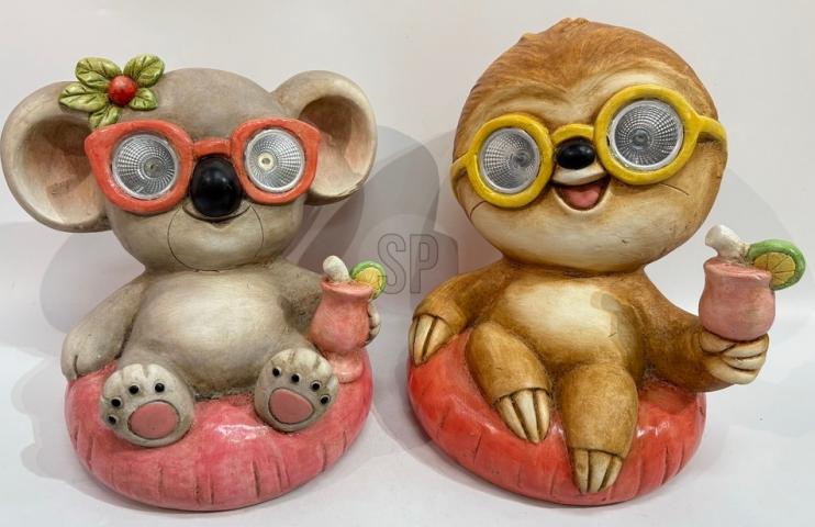 Асорти коала и ленивец, снимка 4 - Соларни лампи