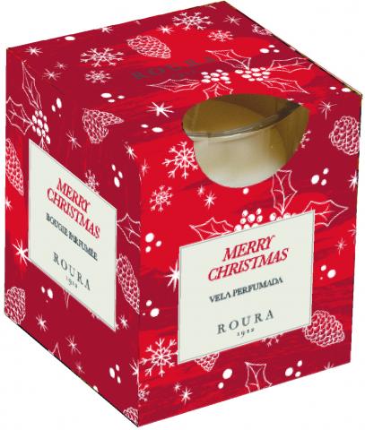 Ароматна свещ Merry Christmas - Коледни артикули