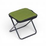 Къмпинг табуретка 2 в 1 зелена