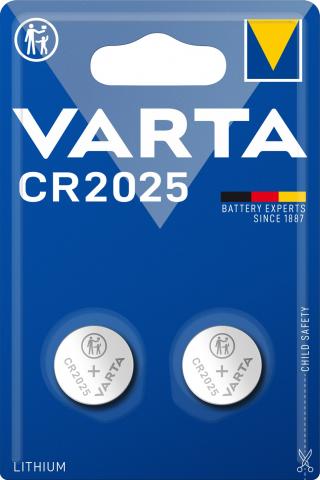 Батерии VARTA CR 2025 2 бр - Батерии тип 