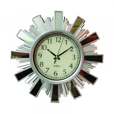 Часовник с огледала ф35 см - Часовници