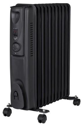 Маслен радиатор 2000W черен - Маслени радиатори