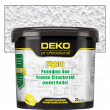 Декоративна релефна мазилка Deko Professional 25 кг, бяла