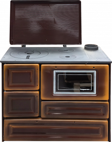 Готварска печка Хошевен кафява - Готварски печки