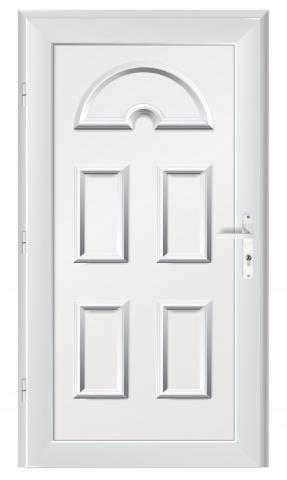 ПВЦ врата за къща с термопанел 200х90 см. Лява - Входни врати