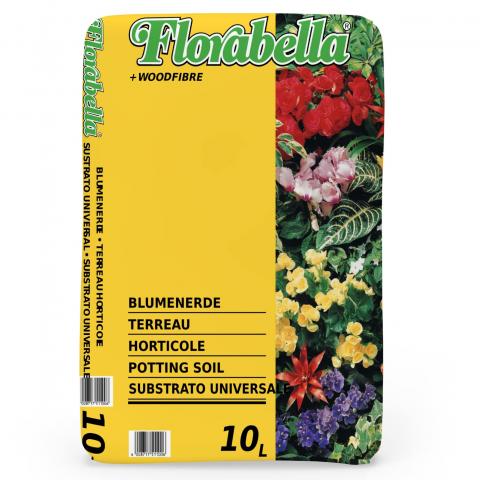 Florabella Почва за цъфтящи цветя 10л - Универсални почви