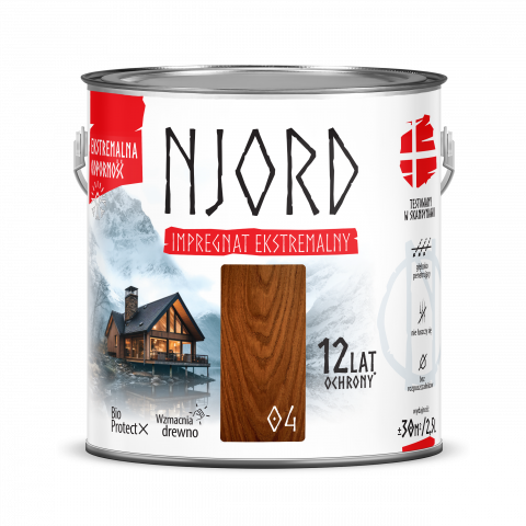 NJORD Байц 2.5л цвят 04 - Импрегнатори за дърво