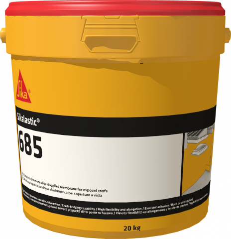 Битумна хидроизолация Sikalastic-685, сива 20 кг - Смеси за хидроизолация