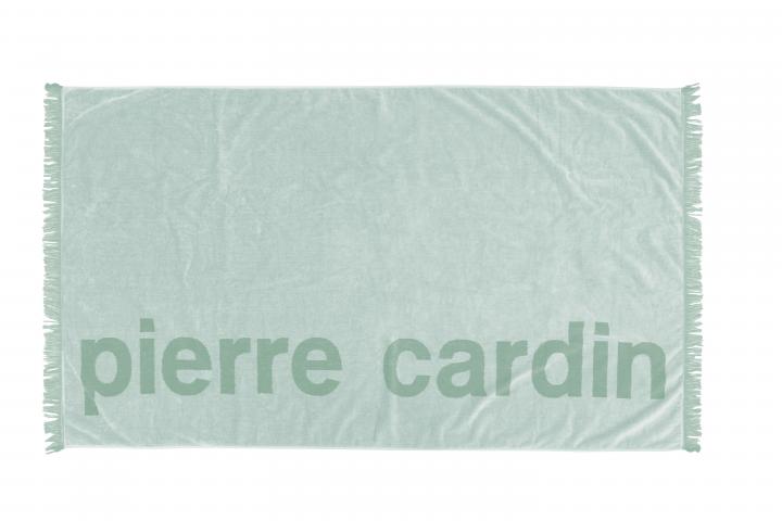 Плажна кърпа велур Pierre Cardin 90х170 см мента - Хавлии и халати
