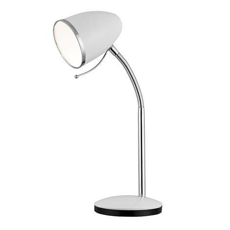 Настолна лампа Desk Partner хром/бял - Лампи за бюро
