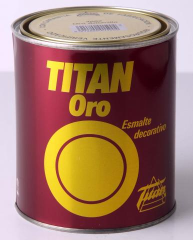 Декоративна златна боя Titan Oro 0.75л, rojizo - Ефектни бои за стени