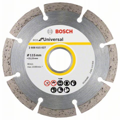 Диамантен диск Bosch Eco 115 мм - Диамантени дискове