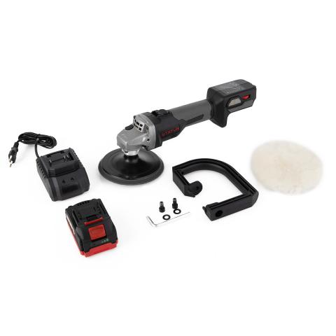 Акумулаторна ротационна полирмашина Status PA150L, снимка 3 - Полиращи машини