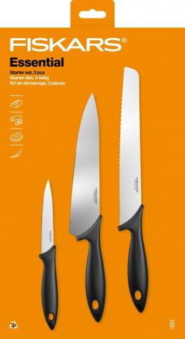 Комплект кухненски ножове Essential 3 бр., снимка 5 - Аксесоари за готвене
