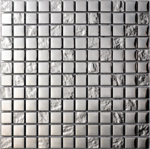 Мозайка Luxury Silver 30x30 - Стъклено-каменни
