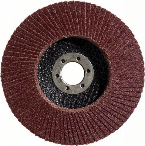 Ламелен диск скосен ф125 G60 BOSCH, снимка 2 - Ламелни дискове за шлайфане