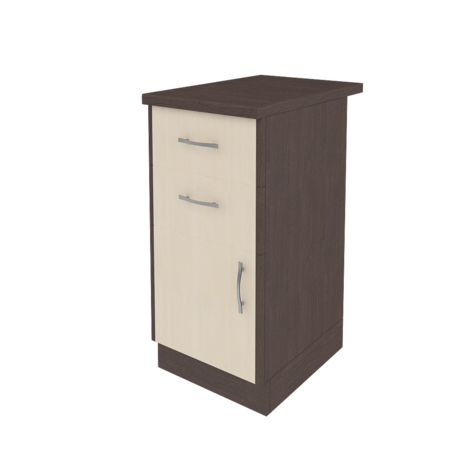 Долен шкаф с две чекмеджета и една врата Финес, м.22 - Модулни кухни с онлайн поръчка