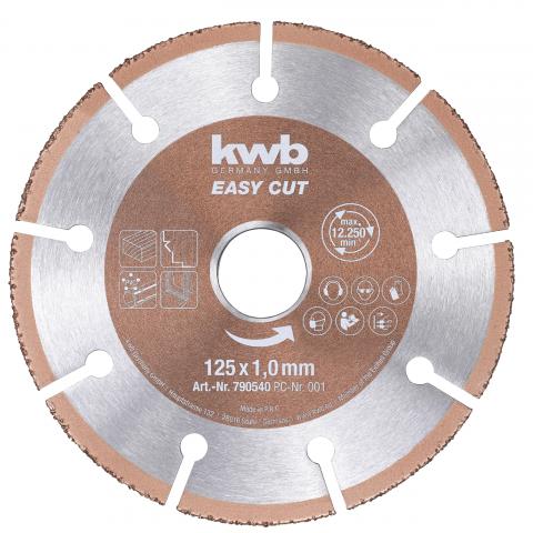 Универсален карбиден диск KWB Ф 125 мм - Дискове за други материали