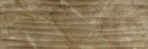 Фаянс Амбър 25.5x75.5 Онда Кафяв - Стенни плочки
