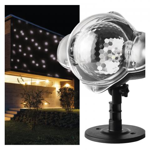 LED декоративен проектор падащи снежинки, снимка 2 - Други светещи артикули