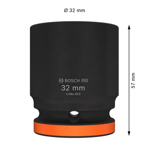 Вложка Bosch Pro стандарт 3/4" 32 мм, снимка 2 - Камъни за гедоре