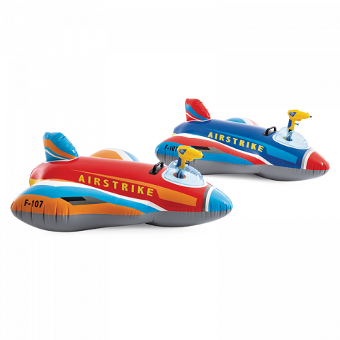 Надуваем изтребител с воден пистолет - Надуваеми