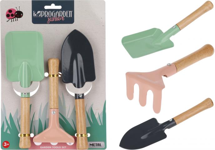 Комплект градински инструменти за деца 3 части - Малки градински инструменти